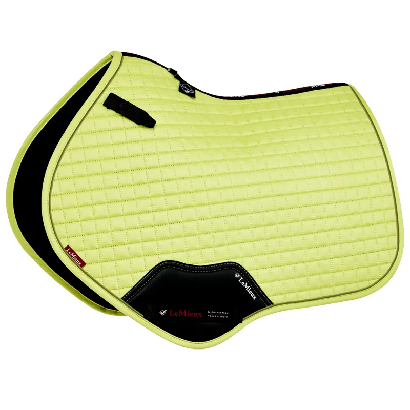 LeMieux Suede Close Contact Square - Kiwi